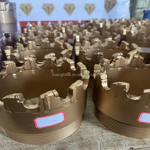 Kbjz 152 <span class=keywords><strong>Mm</strong></span> 6 Inch Kim Cương Vương Miện PDC Coring Khoan <span class=keywords><strong>Bits</strong></span> Đá Sa Thạch Màu Đỏ Nhanh Nga Tự Động Hóa - Product Image 3