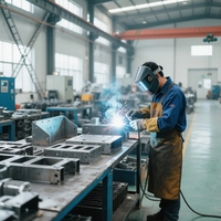 Services de découpe laser, pliage et soudage de tôles sur mesure OEM, livraison rapide pour les services de fabrication industrielle