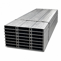 Maison préfabriquée sans terrasse en béton, support de plancher à installation rapide pour systèmes de construction modulaires et en acier