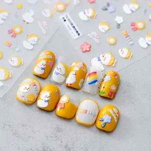 5D Manicure Accessories Beauty Personal Care Art Fashion False Nails Acrylic Nail Stickers