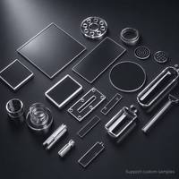 Saphir rond de diamètre 4/8/10/12/14 mm, haute transparence, résistant à l'usure, résistant aux rayures, plaque de saphir optique