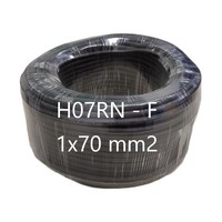 H07RN-F 70 mm2 Flexibler einadriger verstärkter Gummi kabel Elektrischer Draht