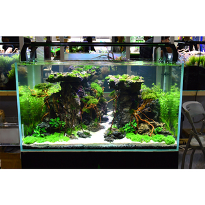 工場製の超白いガラスの水槽、白い印刷水族館Feature @ - Product Image 1