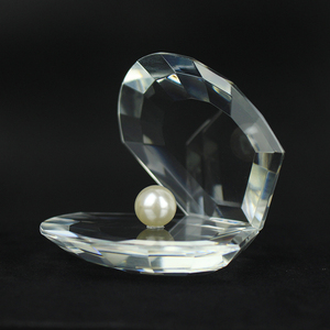 Concha de mar de cristal con perlas de cristal, para regalos de <span class=keywords><strong>aniversario</strong></span> de boda - Product Image 6