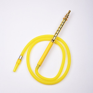 Tendencia de moda transfronteriza: pipa de hookah, manguera de silicona desechable para bares <span class=keywords><strong>y</strong></span> KTV, <span class=keywords><strong>accesorios</strong></span> para pipa de hookah con mango largo de aleación - Product Image 4
