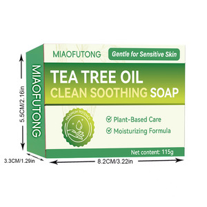 <strong>Best</strong>-selling Tea Tree Oil Handmade <strong>Bar</strong> <strong>Soap</strong> Face Body Cleaning <strong>Antibacterial</strong> Oil Control Moisturizing - Product Image 6