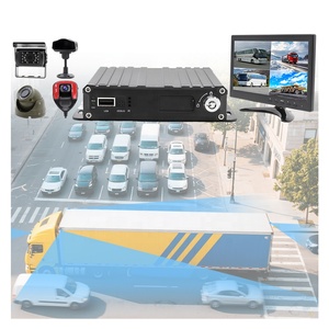 Sistema DVR para Camiones ADAS con Visión Nocturna 4G MDVR <span class=keywords><strong>de</strong></span> 4 Canales, Monitor <span class=keywords><strong>de</strong></span> Vehículo, Cámara <span class=keywords><strong>de</strong></span> Estacionamiento, Espejo Retrovisor, Cámara para Tablero, Grabador <span class=keywords><strong>de</strong></span> Video - Product Image 1