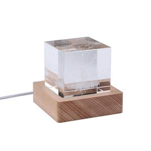 Cubo de Cristal del Sistema Solar con Grabado Láser 3D Personalizable de Alta Calidad HBL, Luz Nocturna Brillante para Decoración del Hogar - Product Image 6