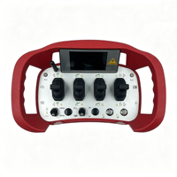 Télécommande radio industrielle personnalisée pour grue araignée sur chenilles, plateforme de travail aérien, télécommande multi-joysticks avec écran