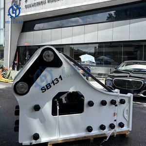 SB131 SB100 SB121 Disjuntor Hidráulico Tipo Aberto Forma Triangular Peso 30-40T EC350DL SH400.8 ZL975C HTW280 Escavadeira Rock Hammer - Product Image 5