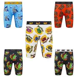 New Type Wholesale Pieces Men Boxers underwear Custom Design Boxer Briefs For Men Large Size Breathable Mens Underwear