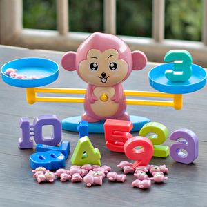 Balance Monkey cat dog giocattoli digitali modelli e carte digitali giocattoli educativi Montessori Monkey Balance Match Learning toys - Product Image 5