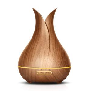 Difusor de Aroma con Acabado Madera YX-088, Humidificador Ultrasónico de 0.5L con Luz Nocturna para Uso Doméstico y Comercial - Product Image 5