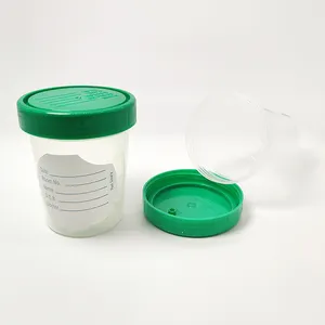 Urine Container Disposable Plastic Test Container Urine Cup