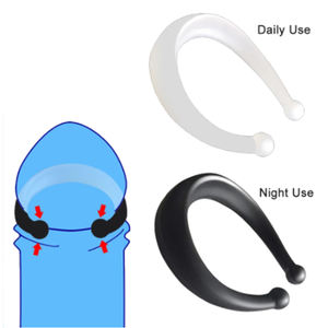 Бесплатная Индивидуальная коробка-мужские товары для взрослых, игрушка корректор крайней плоти, резистентное кольцо, пенис, задержка эякуляции, ежедневный ночной кран - Product Image 2