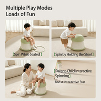 Enfants 360 °   Chaise pivotante d'équilibre pour entraînement sensoriel vestibulaire en intérieur, jouet anti-renversement, tabouret de jeu d'équilibre, OEM ODM disponible