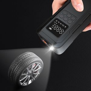 NEWO Newo LP6 elektrikli araba pompası taşınabilir şarj edilebilir araba hava kompresörü dijital lastik şişirme 12V USB çıkışı lastik pompası - Product Image 5