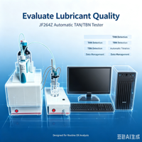 Testeur automatique TAN/TBN haute précision ASTM D664 pour l'analyse de l'acidité/alkalinité avec burette de 10 ml