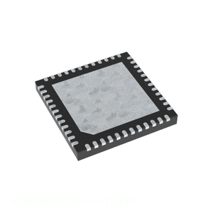 Almohadilla expuesta integrada original de 48 VFQFN, componentes electrónicos de ATSAMD51G19A-MUT-EFP - Product Image 1