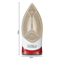 Fer à vapeur électrique AKANE Plancha De Vapor 350ml avec semelle en céramique pour l'entretien des vêtements à domicile