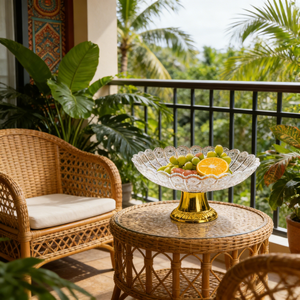 Bol de service en verre cristal transparent classique, non toxique, sans BPA, compatible lave-<span class=keywords><strong>vaisselle</strong></span>, durable, pour la maison, la cuisine et la décoration de fête (vente en gros) - Product Image 4