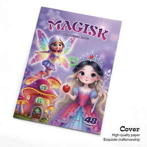 <span class=keywords><strong>Livre</strong></span> de peinture à <span class=keywords><strong>l</strong></span>'aquarelle sans bavure sur le thème <span class=keywords><strong>magique</strong></span> pour les tout-petits et les enfants de 1 à 8 ans, cadeau d'anniversaire artistique, livres personnalisés imprimés - Product Image 1