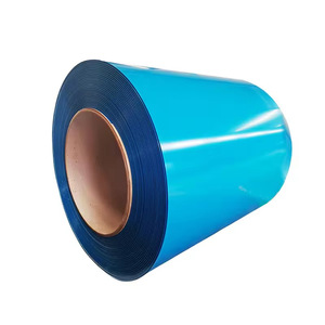 Bobina de acero prepintada de 0.40 mm y 1219 mm, color azul PPGI para láminas corrugadas - Product Image 1