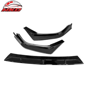 Lèvre de pare-chocs avant pour Honda CR-V EX EX-L LX 4 portes 2023-2026 IKON Spoiler PP Noir brillant Pièces auto de haute qualité Kit carrosserie - Product Image 5