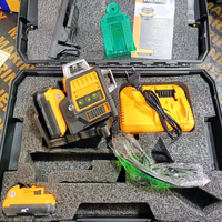 Niveau laser 3D à nivellement automatique rotatif à 360 degrés pour la construction industrielle portable avec batterie au lithium
