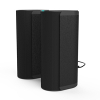 Subwoofer Inalámbrico RGB para Juegos de 5W con Entrada de Audio USB 5.3, Bajos Profundos, Iluminación Compacta, Sincronización con Música/Juegos