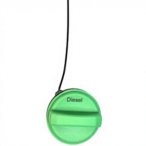 Bouchon de réservoir de carburant pour Chevrolet GT366 23288713, poignée en plastique vert diesel - Product Image 1