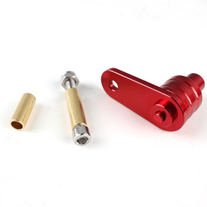 Aluminum Motorcycle Brake Lever Blue <b>Push</b> <b>Button</b> <b>Switch</b> For Street Bike Retrofit Upgrade Part 20050 - Product Image 4