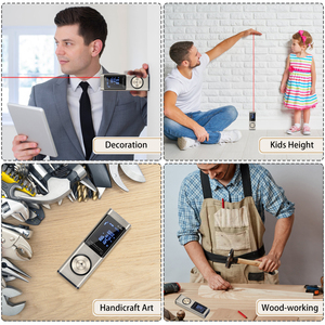 L14-1 40m/मल्टी-फंक्शन डिजिटल लेजर मापक/उच्च परिशुद्धता इन्फ्रारेड हैंडहेल्ड लेजर रेंजफाइंडर/रेंजिंग इलेक्ट्रॉनिक रूलर - Product Image 2