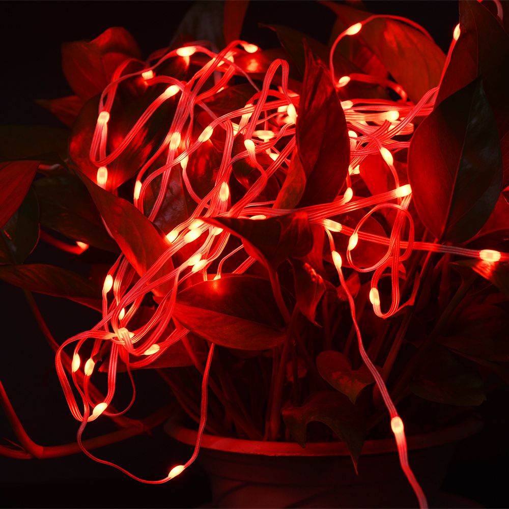 Decorative RGBIC Digital LED String Light USB IP65 Waterproof Led String Light App Control for Christmas home