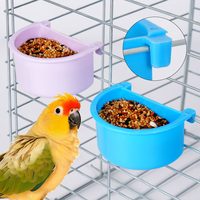 Mangeoire automatique pour pigeons avec design coupelle et abreuvoir pour pigeons, perroquets et cailles