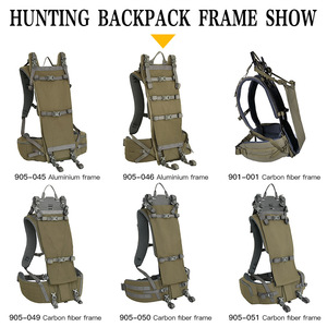 Sac à dos de chasse Gaf avec cadre en fibre de carbone 905-049 Ranger Green, sac de randonnée pour sports de plein air, imperméable, unisexe - Product Image 1