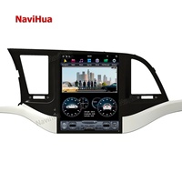 Radio de coche con pantalla táctil y navegación GPS Navihua, estéreo para coche, reproductor de DVD Android para Hyundai Elantra 2015