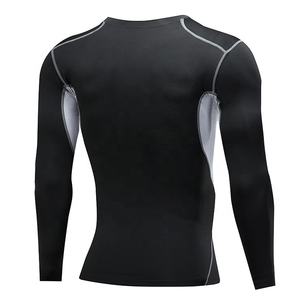 ชุดออกกำลังกาย ชุดกีฬาผู้ชาย แห้งเร็ว ชุดฝึกซ้อมรัดรูป ชุดวิ่งบาสเก็ตบอล อุปกรณ์ออกกำลังกายสำหรับทุกฤดู - Product Image 2