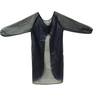 <span class=keywords><strong>Delantal</strong></span> de trabajo tipo mono para <span class=keywords><strong>mujer</strong></span>, de manga larga, impermeable, resistente al aceite y al desgaste, de TPU, con diseño de chaleco invertido, para uso doméstico y de cocina, con logotipo. - Product Image 5