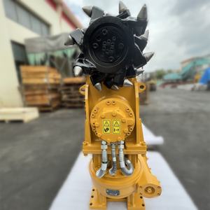 खुदाई भागों के लिए Bt40 हाइड्रोलिक ट्रांवर्स गियरबॉक्स के साथ 360 डिग्री रोटरी ड्रम कटर - Product Image 3