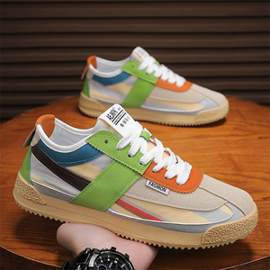 Chaussures pour hommes très vendues, nouvelles chaussures de marche décontractées respirantes, antidérapantes, résistantes à l'usure, chaussures de sport à plateforme, chaussures décontractées épaisses - Product Image 3