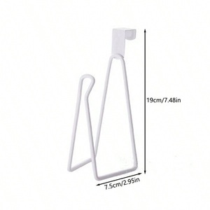 Porte-rouleau de papier toilette moderne en fer forgé, sur pied, pour hôtel - Product Image 3