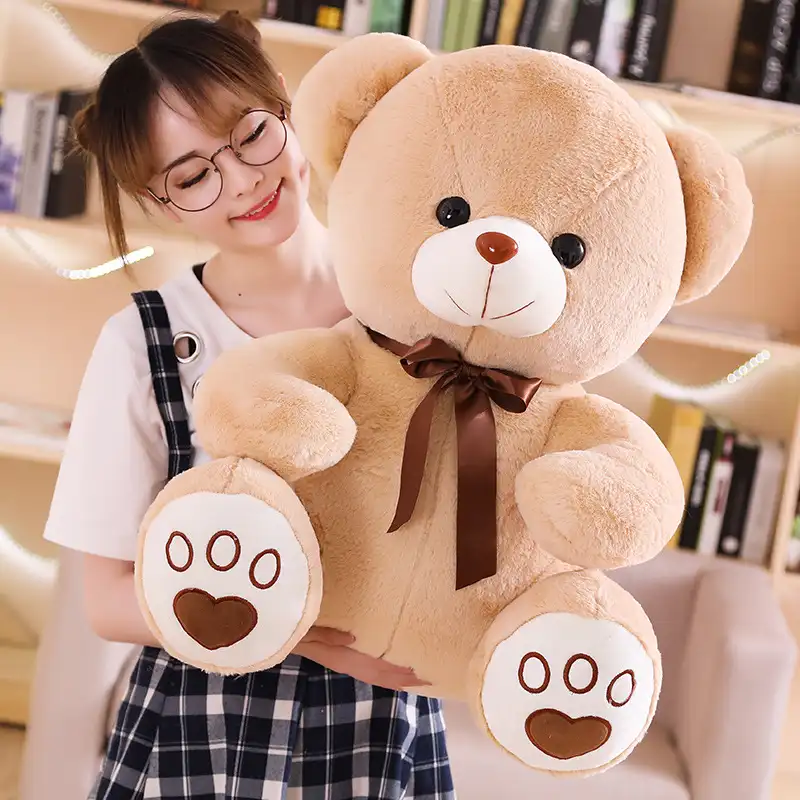Riesen bär 35cm 50cm 60cm Kunden spezifisches Riesen-Teddybär-Plüsch tier geschenk