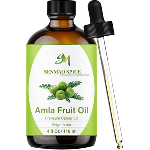 Aceite de Amla de 118 ml, Aceite Portador de Aromaterapia Premium con Gotero para el Cuidado del Cabello, Masaje del Cuero Cabelludo y Cuidado de la Piel - Product Image 1