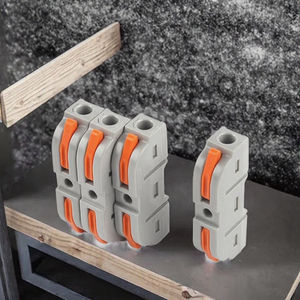 PRINT Connectors 1P <b>Push</b>-in Wire Terminals 0.08-4mm2 LED Power Electric Copper Contact - Product Image 3