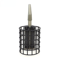 Cage d'alimentation de pêche à la carpe, accessoires de pêche, mangeoire avec manchons Anti-emmêlement 30g/40g/50g/60g