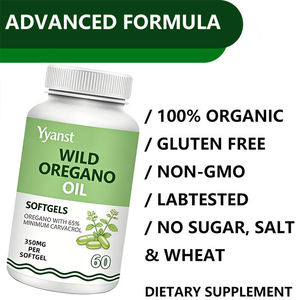 Cápsulas de Aceite de Orégano Silvestre 100% Orgánico, Fórmula Avanzada OEM/ODM, para Apoyo Inmunológico en Adultos, Bajo en Azúcar y Carbohidratos, Personalizadas - Product Image 3