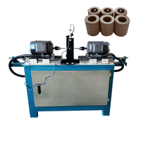 Machine à perforer les tubes en carton semi-automatique à prix compétitif avec une vitesse de 60 pièces/min