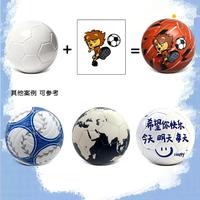 1 Buah MOQ Bola Sepak Personalisasi Cetak HD Desain Cepat Hadiah Ulang Tahun Dewasa Upacara Klub Perusahaan Ukuran Bola 1 5