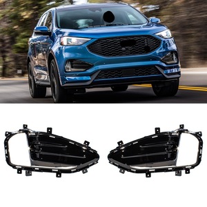 Biseles para Faros Antiniebla Ford Edge Sport 2019-2022, Cubiertas Decorativas para Rejilla Inferior ABS, Accesorio para Parachoques Delantero - Product Image 1